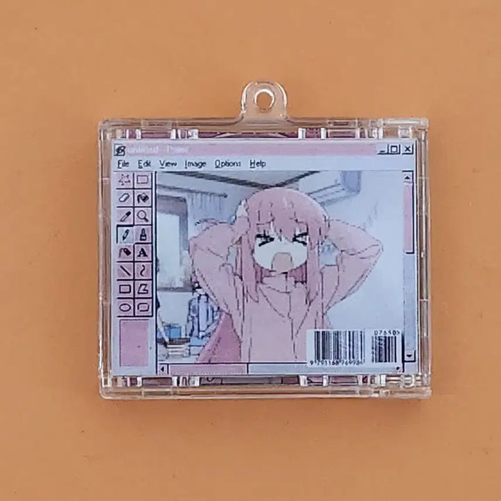 [BUNJANG] Bocchi the Rock Hitori Goto NFC CD Keyring / 덤스티커) 봇치더락 고토 히토리 NFC CD키링