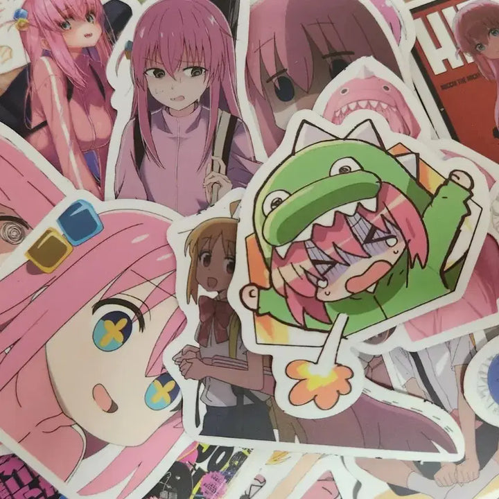 [BUNJANG] Bocchi the Rock Hitori Goto NFC CD Keyring / 덤스티커) 봇치더락 고토 히토리 NFC CD키링