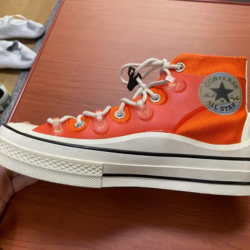 [BUNJANG] Converse Chuck 70 Utility High Bold Mandarin Sneakers / [CONVERSE] 컨버스 척70 유틸리티 하이 볼드 만다린 260사이즈