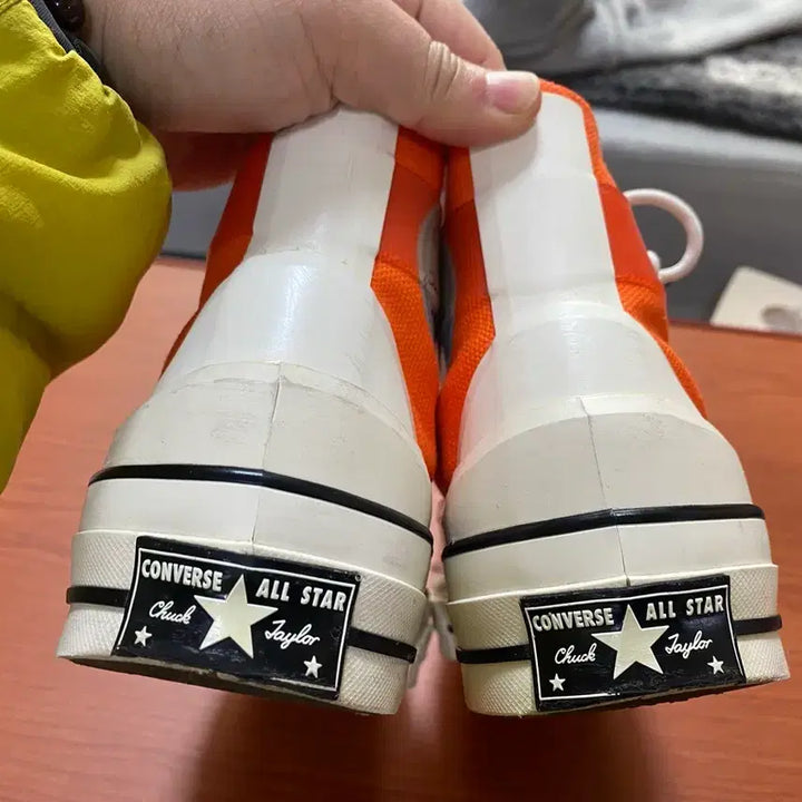 [BUNJANG] Converse Chuck 70 Utility High Bold Mandarin Sneakers / [CONVERSE] 컨버스 척70 유틸리티 하이 볼드 만다린 260사이즈