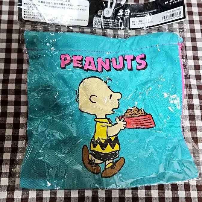 [BUNJANG] PEANUTS Snoopy & Charlie Brown Pouch / PEANUTS 정품 캐릭터 파우치 / 스누피 & 찰리 브라운 / 일본