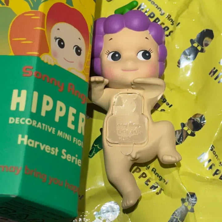 [BUNJANG] Sonny Angel Harvest Hippa Grape Figure / [미사용]소니엔젤 하베스트 히퍼 포도