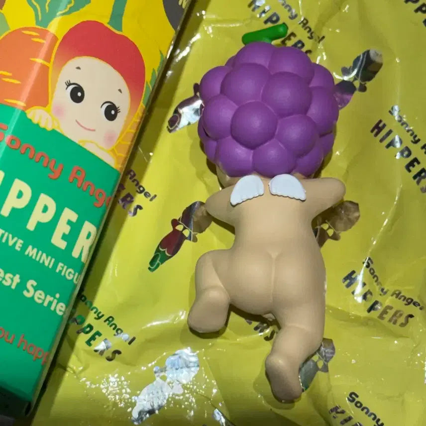 [BUNJANG] Sonny Angel Harvest Hippa Grape Figure / [미사용]소니엔젤 하베스트 히퍼 포도