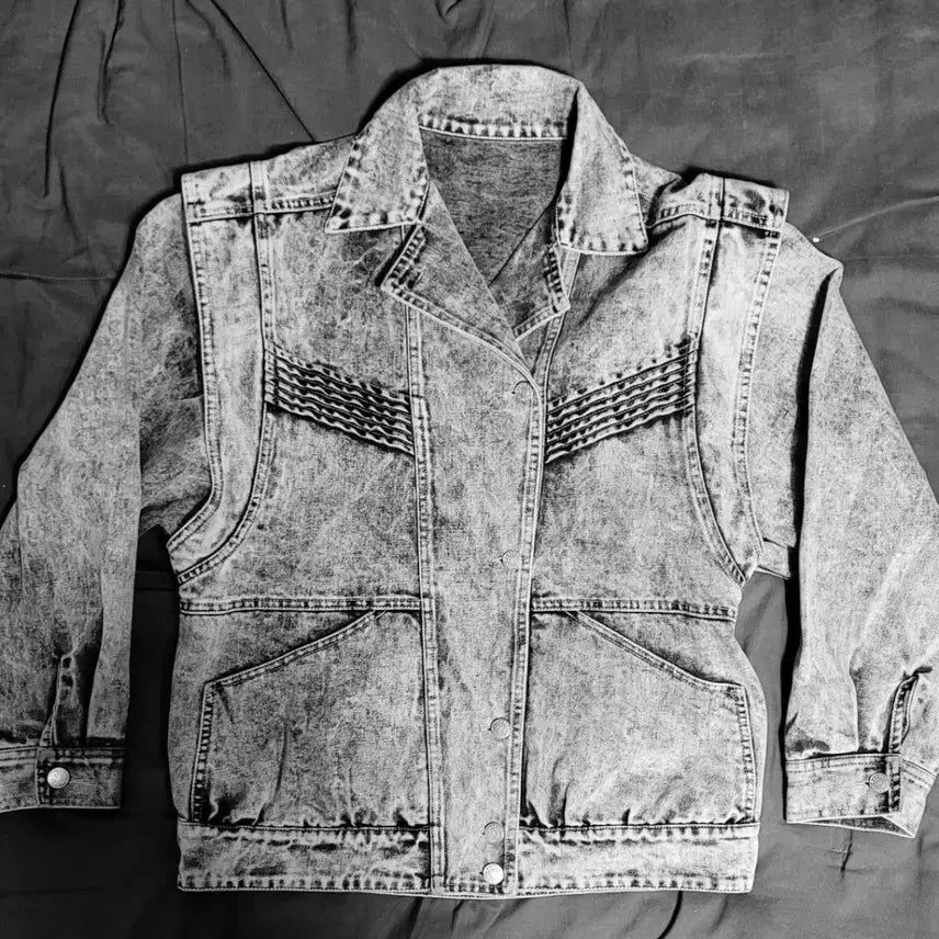 [BUNJANG] Isabel Marant Étoile Detachable Sleeve Denim Jacket / 이자벨마랑 에뚜알 소매탈부착 데님자켓 34