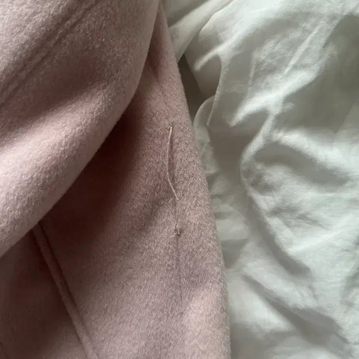 [BUNJANG] La Belle Blance Anne Wool Pink Coat S / 라벨르블랑 안느 울 핑크코트 s