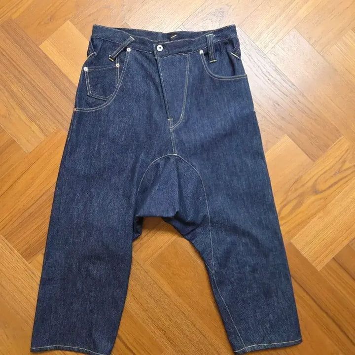 [BUNJANG] Fumito Ganryu Denim Pants / 후미토간류 배기핏 데님팬츠