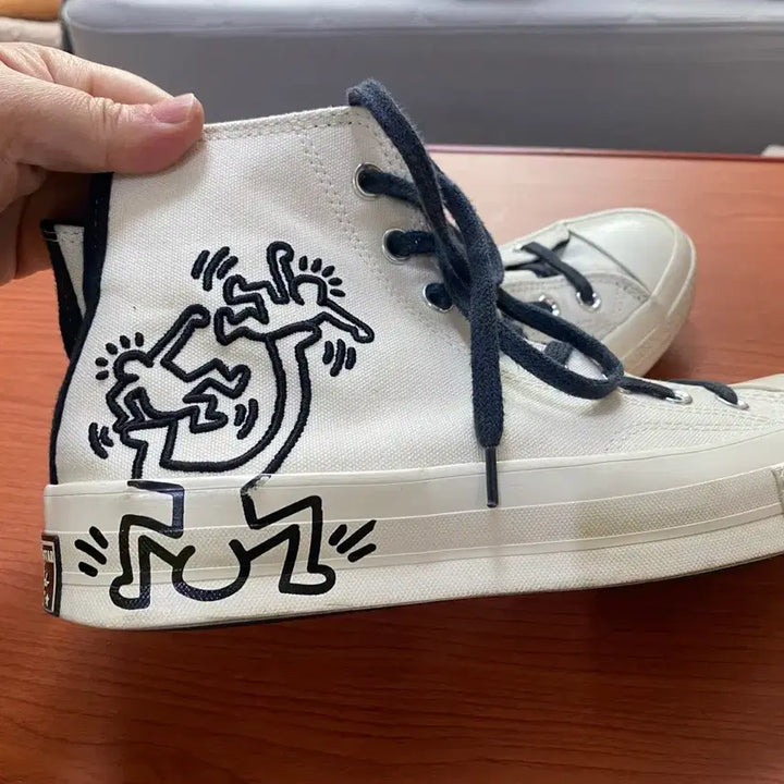 [BUNJANG] Converse Chuck 70 Hi Keith Haring Sneakers / [CONVERSE] 컨버스 척70 하이 키스해링 260사이즈