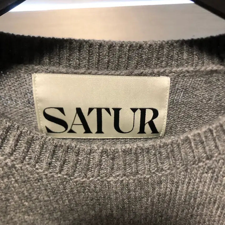 [BUNJANG] Setter Cashmere Knit Charcoal Sweater / 세터 캐시미어 니트 차콜