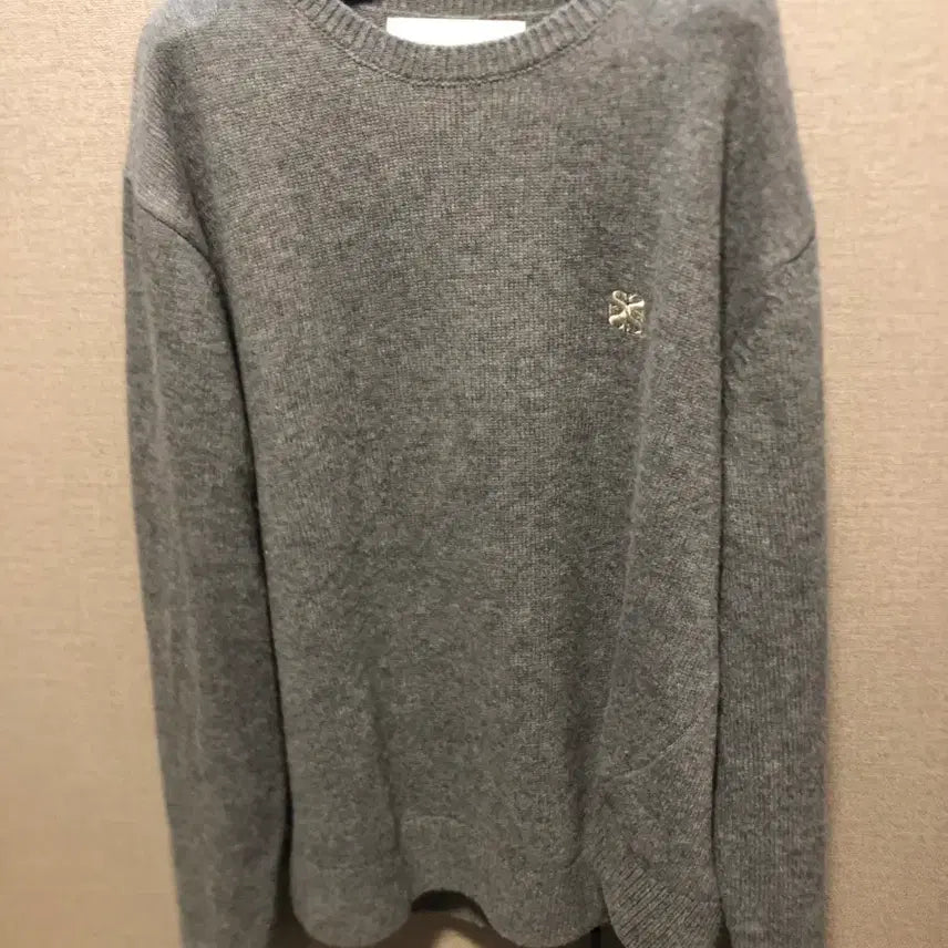 [BUNJANG] Setter Cashmere Knit Charcoal Sweater / 세터 캐시미어 니트 차콜