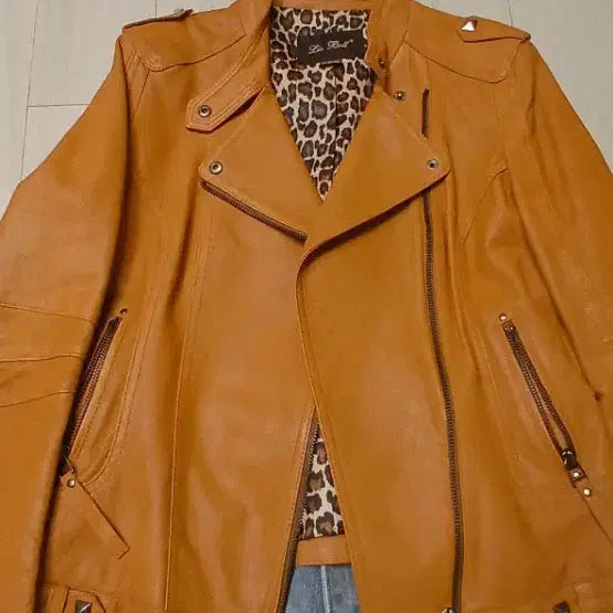 [BUNJANG] Leather Jacket / 천연가죽 자켓