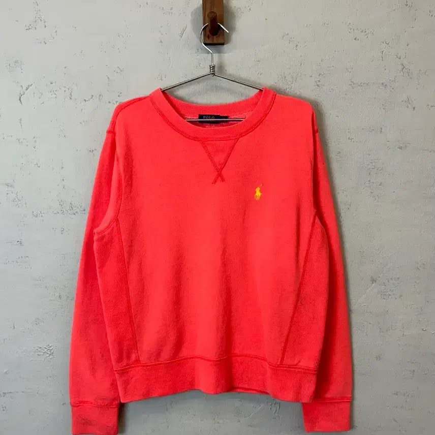 [BUNJANG] Polo Ralph Lauren Coral Sweatshirt / [M] 폴로랄프로렌 코랄 맨투맨