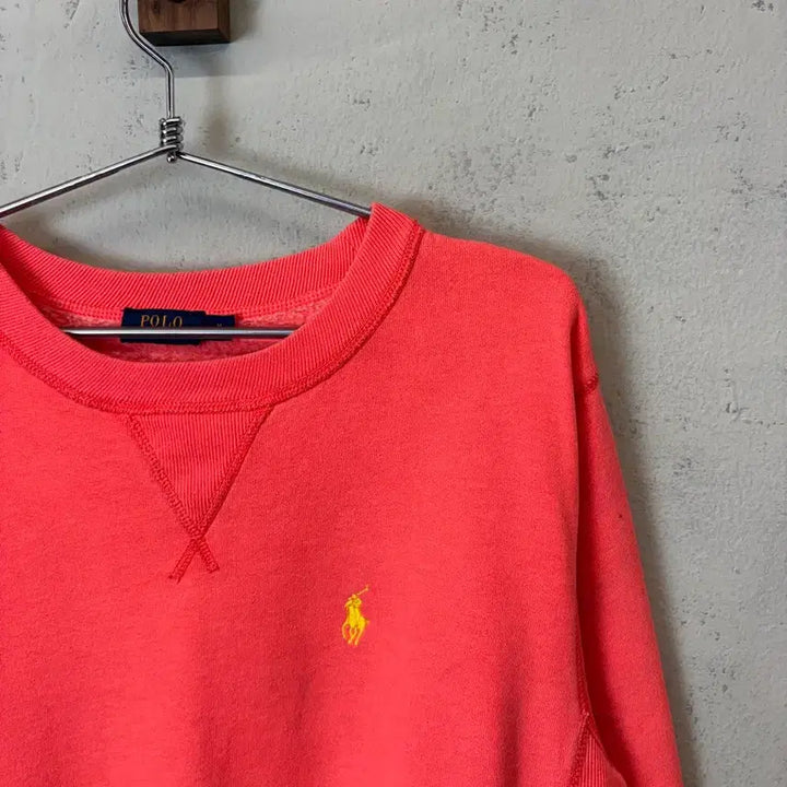 [BUNJANG] Polo Ralph Lauren Coral Sweatshirt / [M] 폴로랄프로렌 코랄 맨투맨
