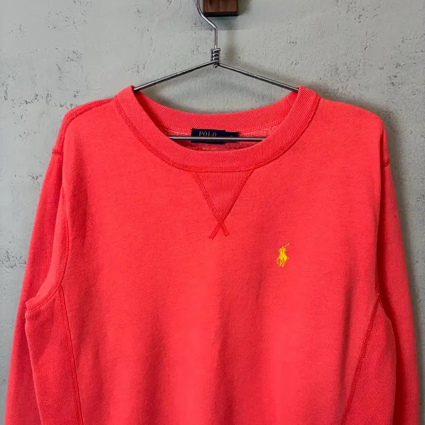 [BUNJANG] Polo Ralph Lauren Coral Sweatshirt / [M] 폴로랄프로렌 코랄 맨투맨