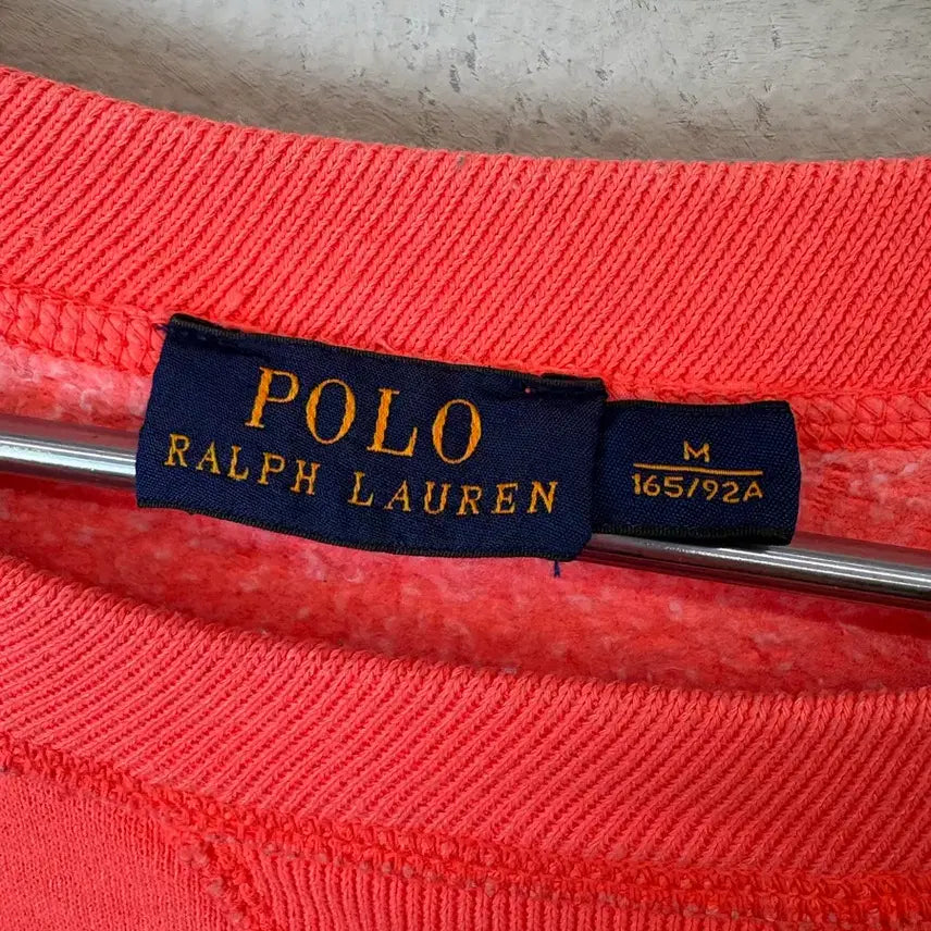 [BUNJANG] Polo Ralph Lauren Coral Sweatshirt / [M] 폴로랄프로렌 코랄 맨투맨