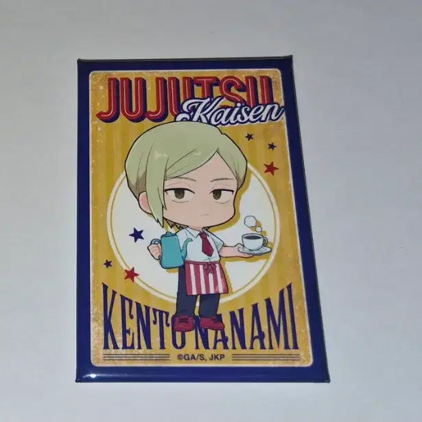 [BUNJANG] Jujutsu Kaisen Nanami Badge / 주술회전 간판풍 뱃지 나나미