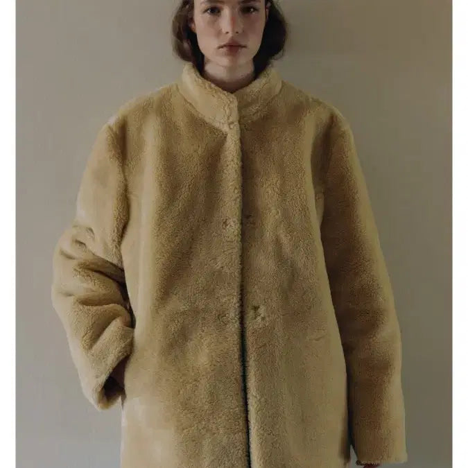 [BUNJANG] Farven Shearling Fur Jacket / 파르벵 시어링 퍼 자켓 SHEARLING FUR JACKET