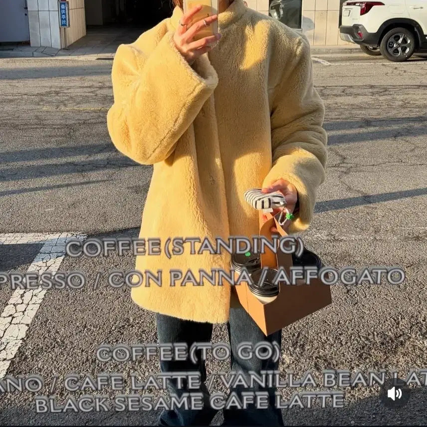 [BUNJANG] Farven Shearling Fur Jacket / 파르벵 시어링 퍼 자켓 SHEARLING FUR JACKET