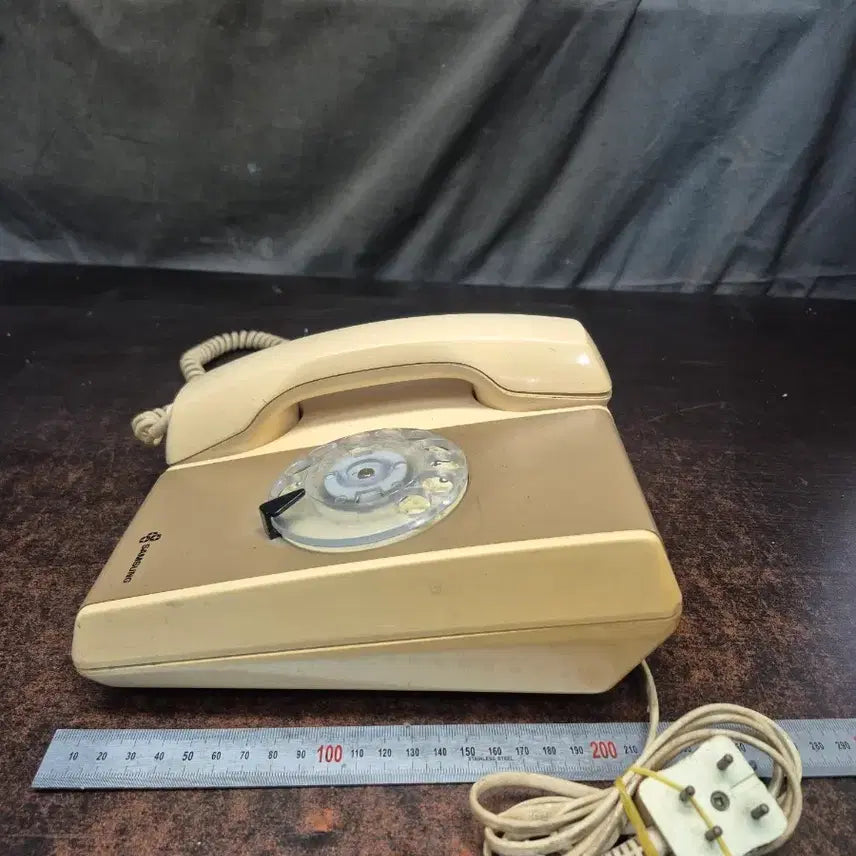 [BUNJANG] Samsung 1985 Dial Phone Vintage / 1985년 삼성 하이폰  다이얼 전화기 레트로 빈티지