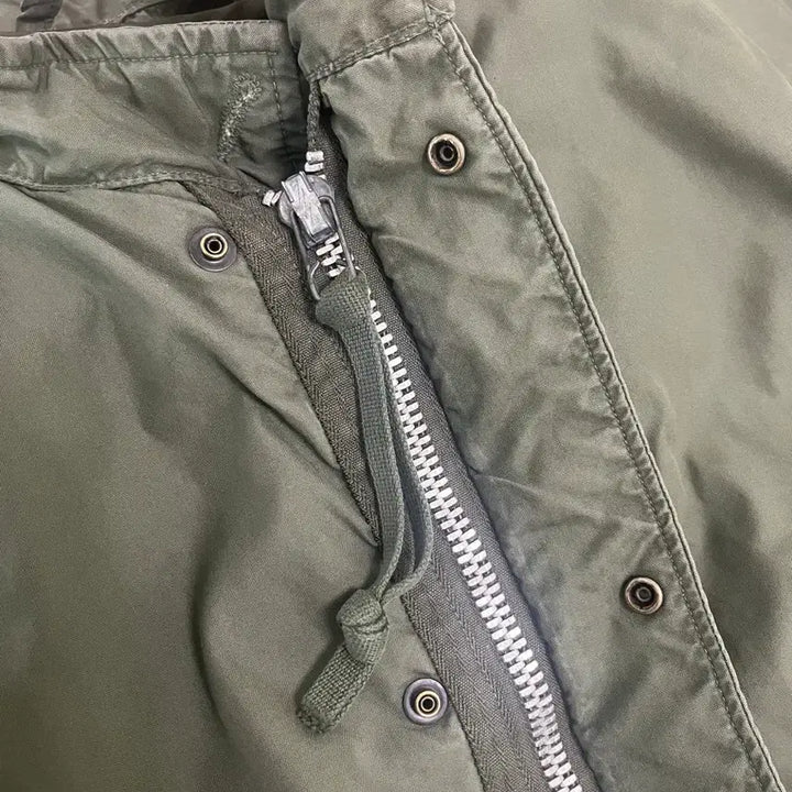 [BUNJANG] M65 Fishtail Parka Silver Zipper / 오리지널 M65 피쉬테일 개파카 초기형 은색지퍼