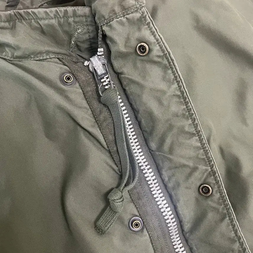 [BUNJANG] M65 Fishtail Parka Silver Zipper / 오리지널 M65 피쉬테일 개파카 초기형 은색지퍼