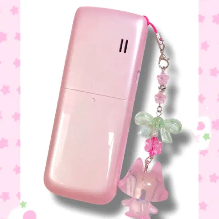 [BUNJANG] Y2K Baby Pink Mock Phone Prop / 고전 Y2K 베이비핑크 모형폰 목업폰 목각폰 갸루폰 핑크폰