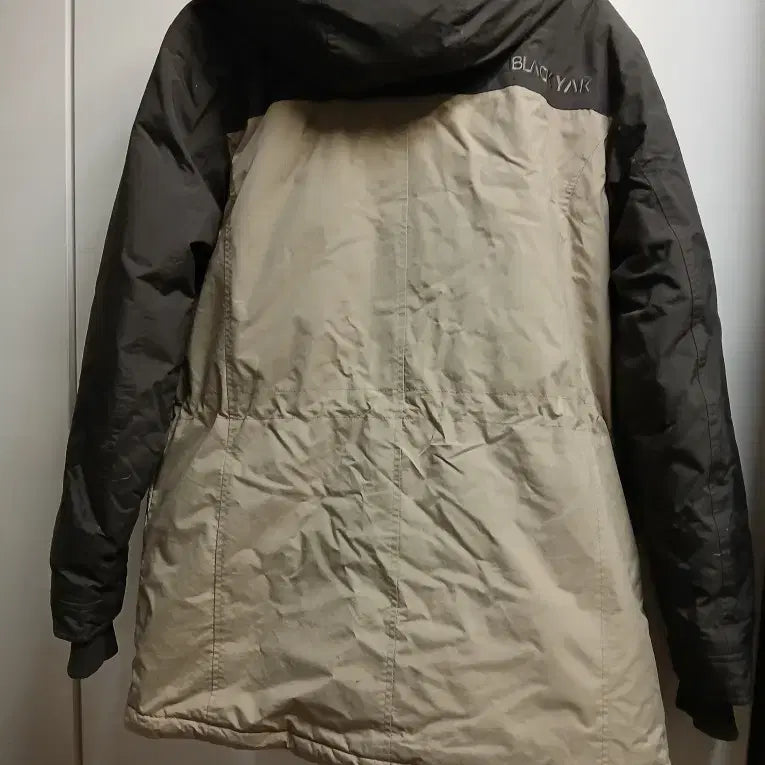 [BUNJANG] Black Yak Down Padded Jumper Brown/Beige / 블랙야크 패딩 점퍼 브라운/베이지