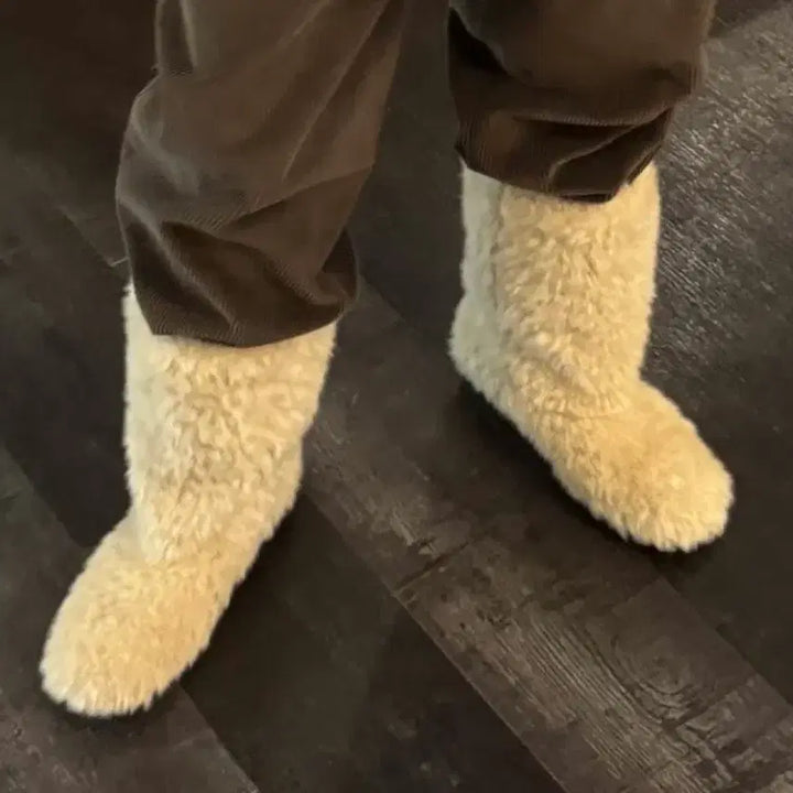 [BUNJANG] Ethos Wool Boots 235 / 에토스 양털 부츠 235