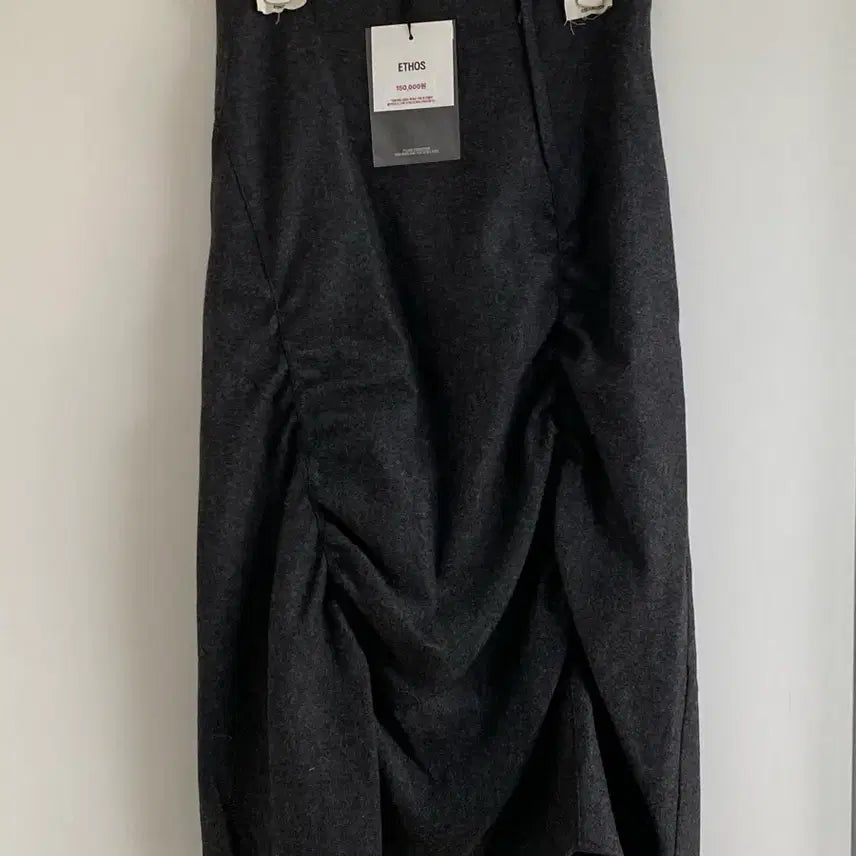 [BUNJANG] Ethos Shirring Wool Skirt / 에토스 셔링 울 스커트