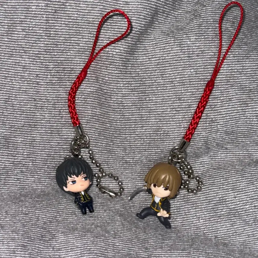 [BUNJANG] Gintama Kaburimono Figure Keyring / 은혼 피규어 키링 대롱대롱 연결 키링 카부리모노
