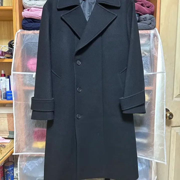 [BUNJANG] INSILENCE Oversized Belted Double Coat / 오버사이즈 벨티드 더블 코트(인사일런스)