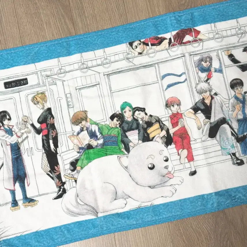 [BUNJANG] Gintama 20th Anniversary Face Towel (Unsealed) / 은혼전 은혼 20주년 페이스 타올 타월 개봉