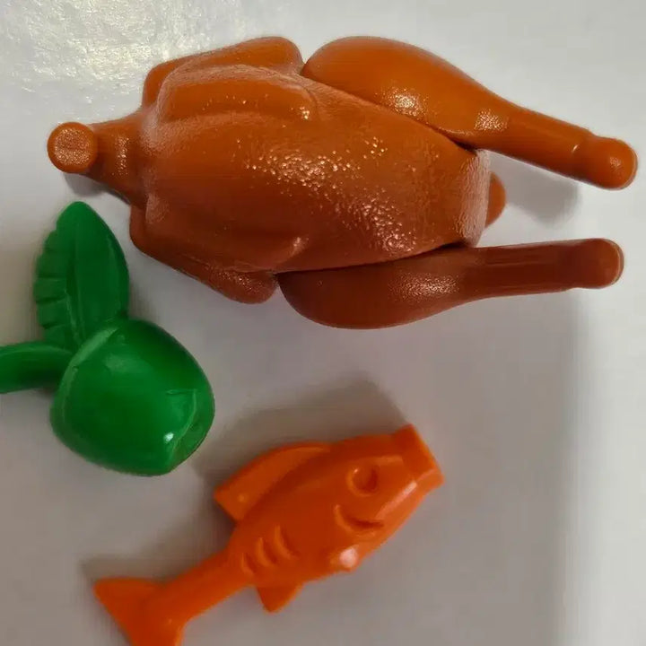 [BUNJANG] Lego Brown Turkey/Fish Prop / 레고 정품  소품 브라운  칠면조 / 물고기
