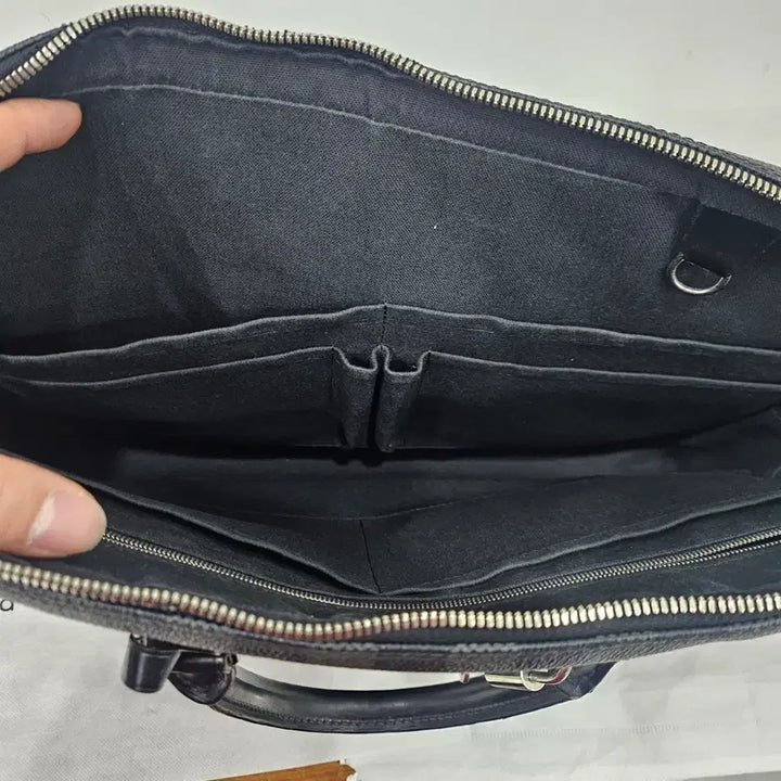 [BUNJANG] Louis Vuitton Damier Canvas Briefcase Black / 루이비통 다미에 캔버스 서류 가방 블랙