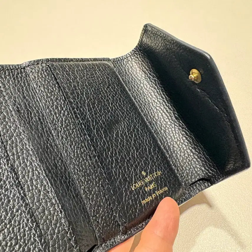 [BUNJANG] Louis Vuitton ZOE Wallet Monogram Empreinte Trifold Wallet / 루이비통 조에 월릿 모노그램 앙프렝뜨 3단지갑