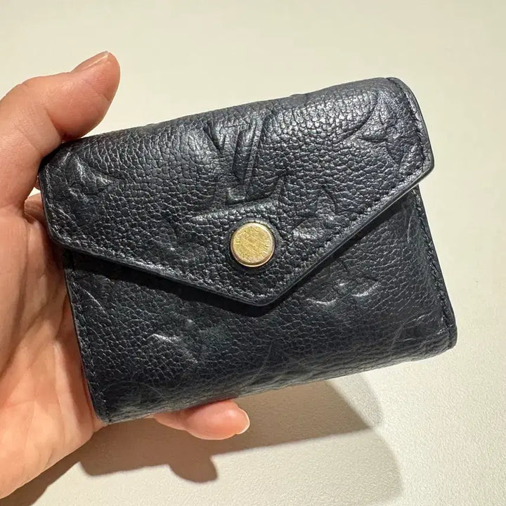 [BUNJANG] Louis Vuitton ZOE Wallet Monogram Empreinte Trifold Wallet / 루이비통 조에 월릿 모노그램 앙프렝뜨 3단지갑