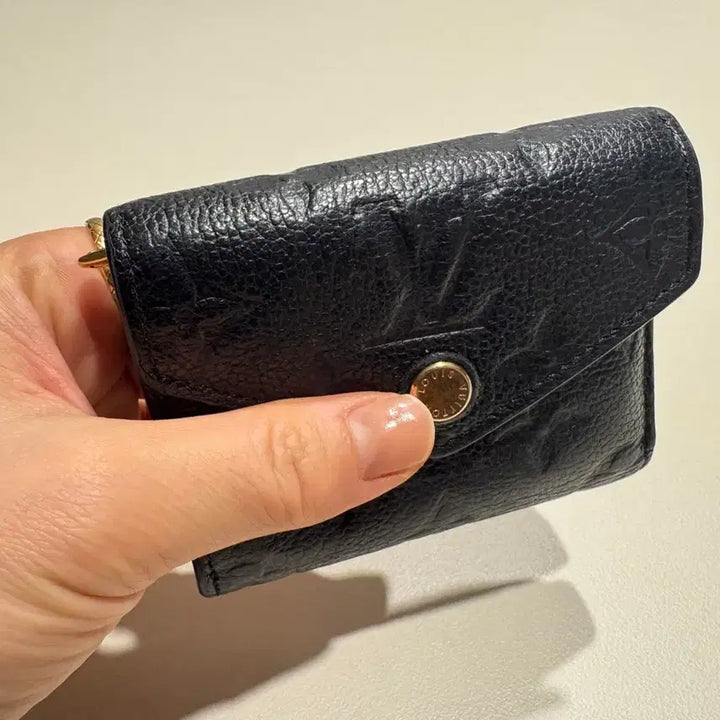 [BUNJANG] Louis Vuitton ZOE Wallet Monogram Empreinte Trifold Wallet / 루이비통 조에 월릿 모노그램 앙프렝뜨 3단지갑