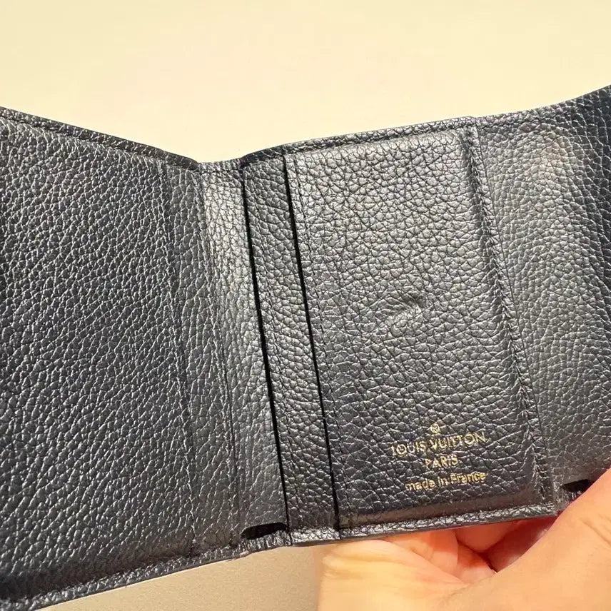 [BUNJANG] Louis Vuitton ZOE Wallet Monogram Empreinte Trifold Wallet / 루이비통 조에 월릿 모노그램 앙프렝뜨 3단지갑