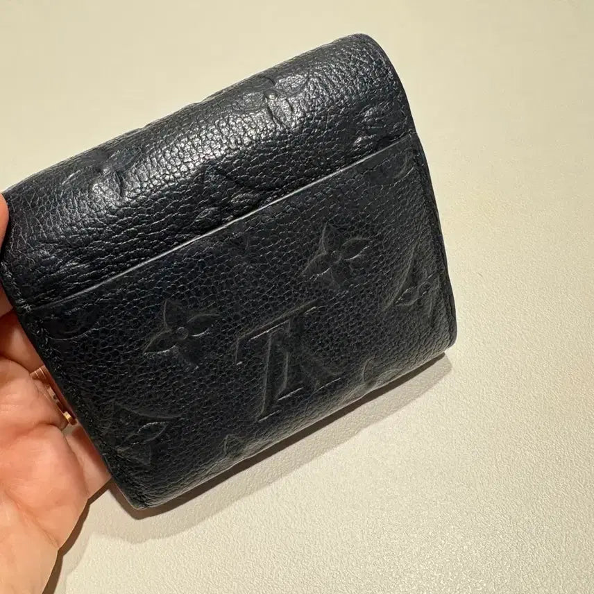 [BUNJANG] Louis Vuitton ZOE Wallet Monogram Empreinte Trifold Wallet / 루이비통 조에 월릿 모노그램 앙프렝뜨 3단지갑