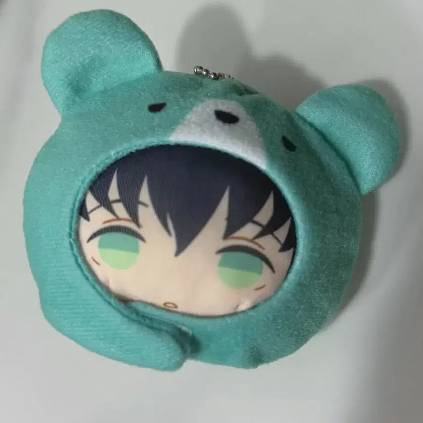 [BUNJANG] Demon Slayer Muichiro Tokito Manju Plush Keychain / 귀멸의 칼날 무이치로 아니즈킨 만쥬 인형 키링
