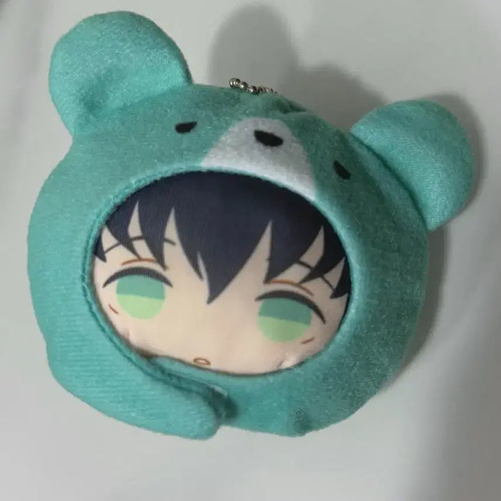 [BUNJANG] Demon Slayer Muichiro Tokito Manju Plush Keychain / 귀멸의 칼날 무이치로 아니즈킨 만쥬 인형 키링