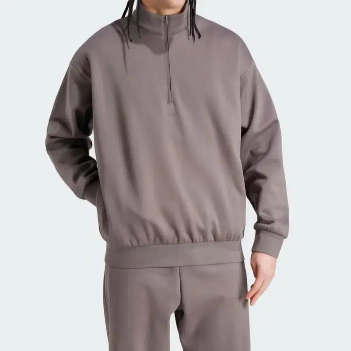 [BUNJANG] Adidas Premium Half Zip Up Set / 새상품. 아디다스 프리미엄 하프집 상하의 세트 105