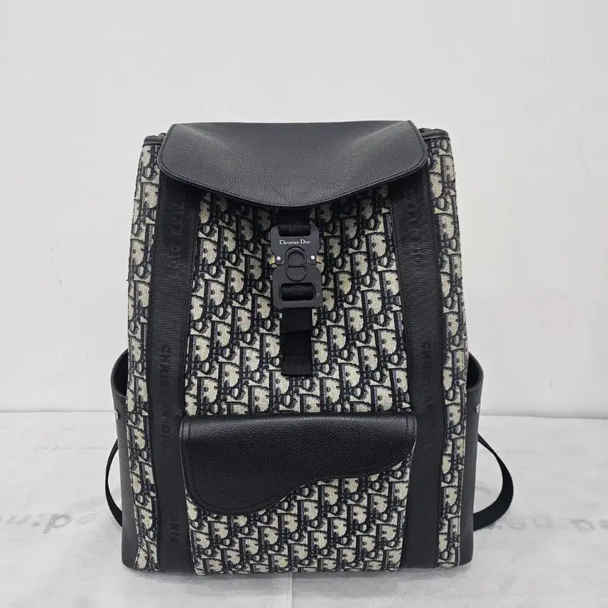 [BUNJANG] Dior Oblique Saddle Backpack / 디올 오블리크 새들 백팩