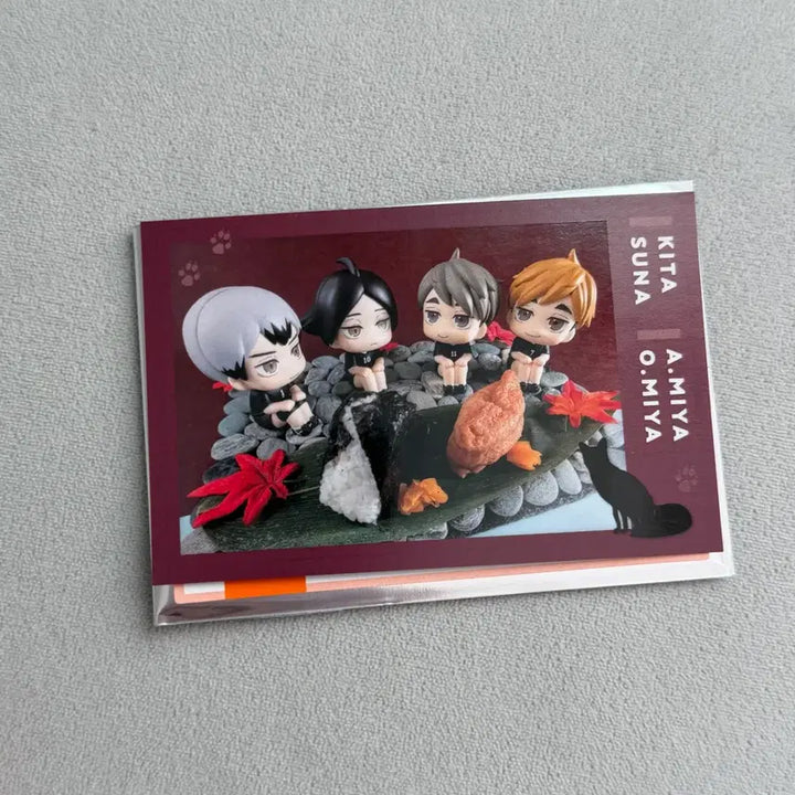 [BUNJANG] Haikyuu Atsumu & Osamu Look Up Snap Clear Card Bundle Set / 하이큐 미야 아츠무 오사무 룩업 스냅 클리어 카드 일괄
