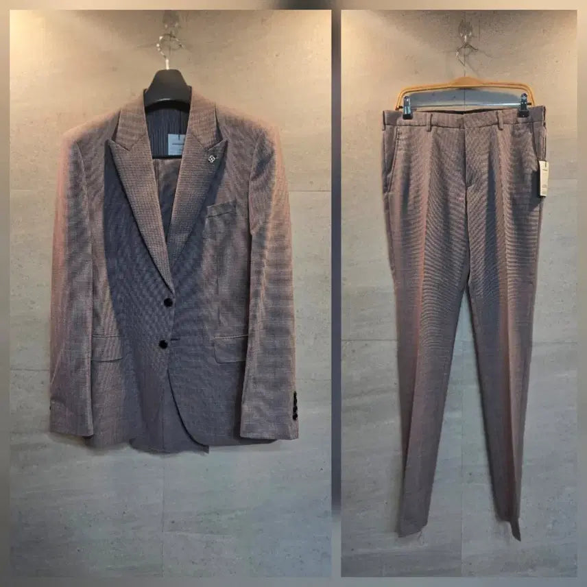 [BUNJANG] Fahrenheit Premium Wool Blend Suit Set / 파렌하이트. 프리미엄 모 정장 셋업 새제품.