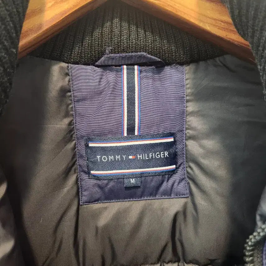 [BUNJANG] Tommy Hilfiger Navy Padded Jumper / 타미힐피거 네이비 패딩 점퍼