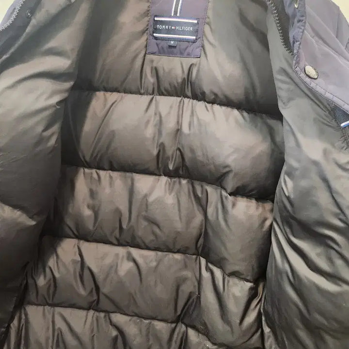 [BUNJANG] Tommy Hilfiger Navy Padded Jumper / 타미힐피거 네이비 패딩 점퍼