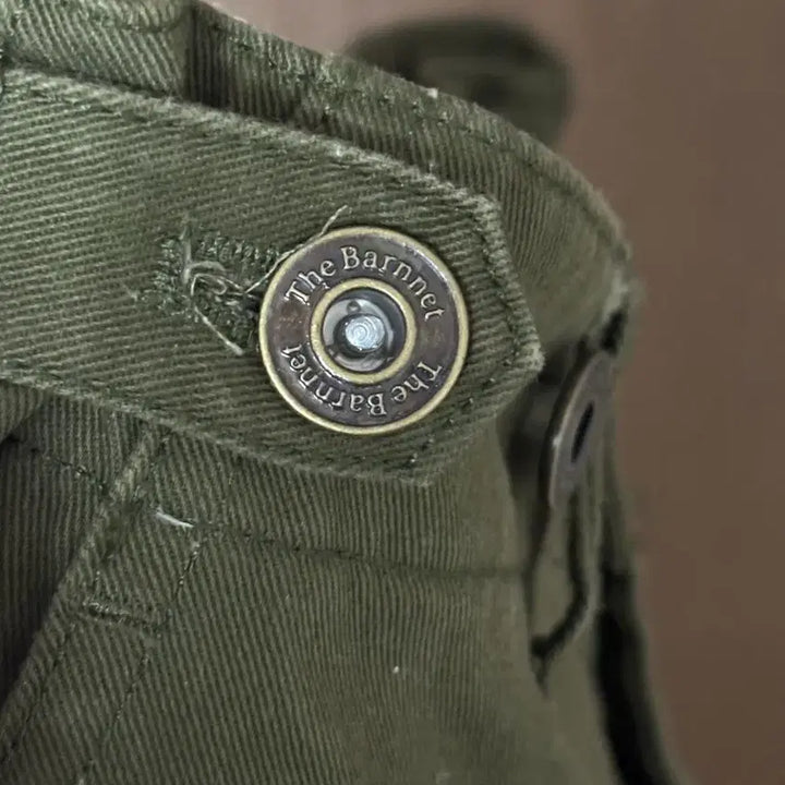 [BUNJANG] THE BARNNET Wide Cargo Pants Khaki / THE BARNNET 더바넷 와이드 카고 팬츠 카키