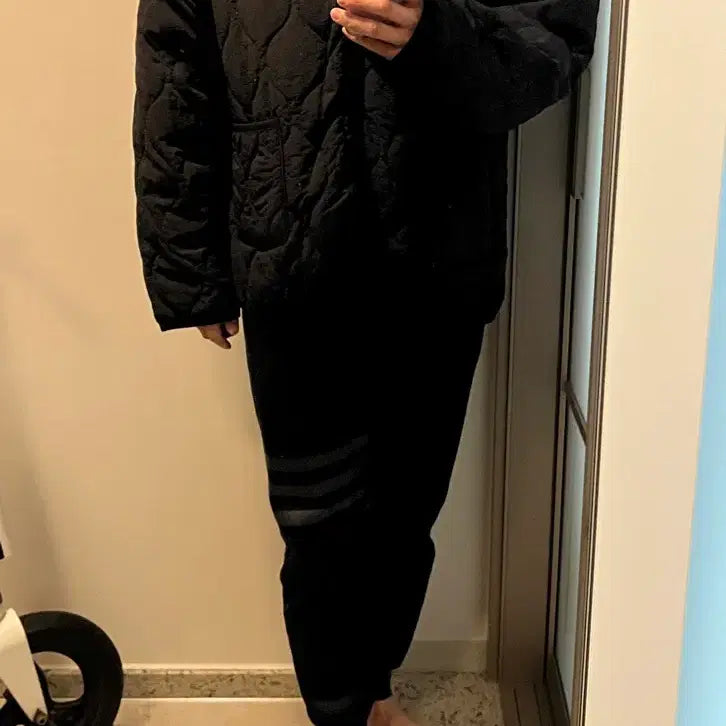 [BUNJANG] Nuim Quilted Jacket Cardigan (Size 110) / (땡처리)누빔 자켓 가디건(실110)