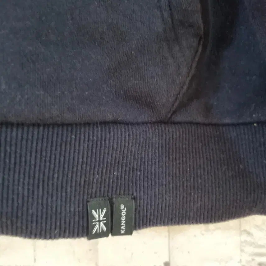 [BUNJANG] Kangol Navy Hoodie / 캉골 네이비 후드티셔츠 남녀공용