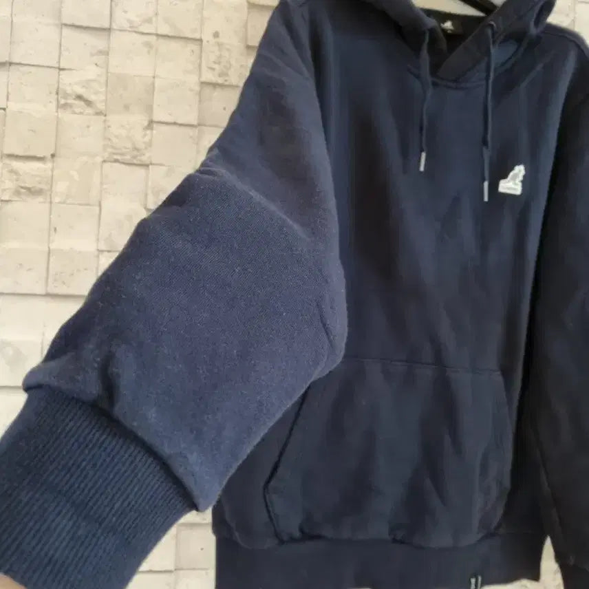 [BUNJANG] Kangol Navy Hoodie / 캉골 네이비 후드티셔츠 남녀공용